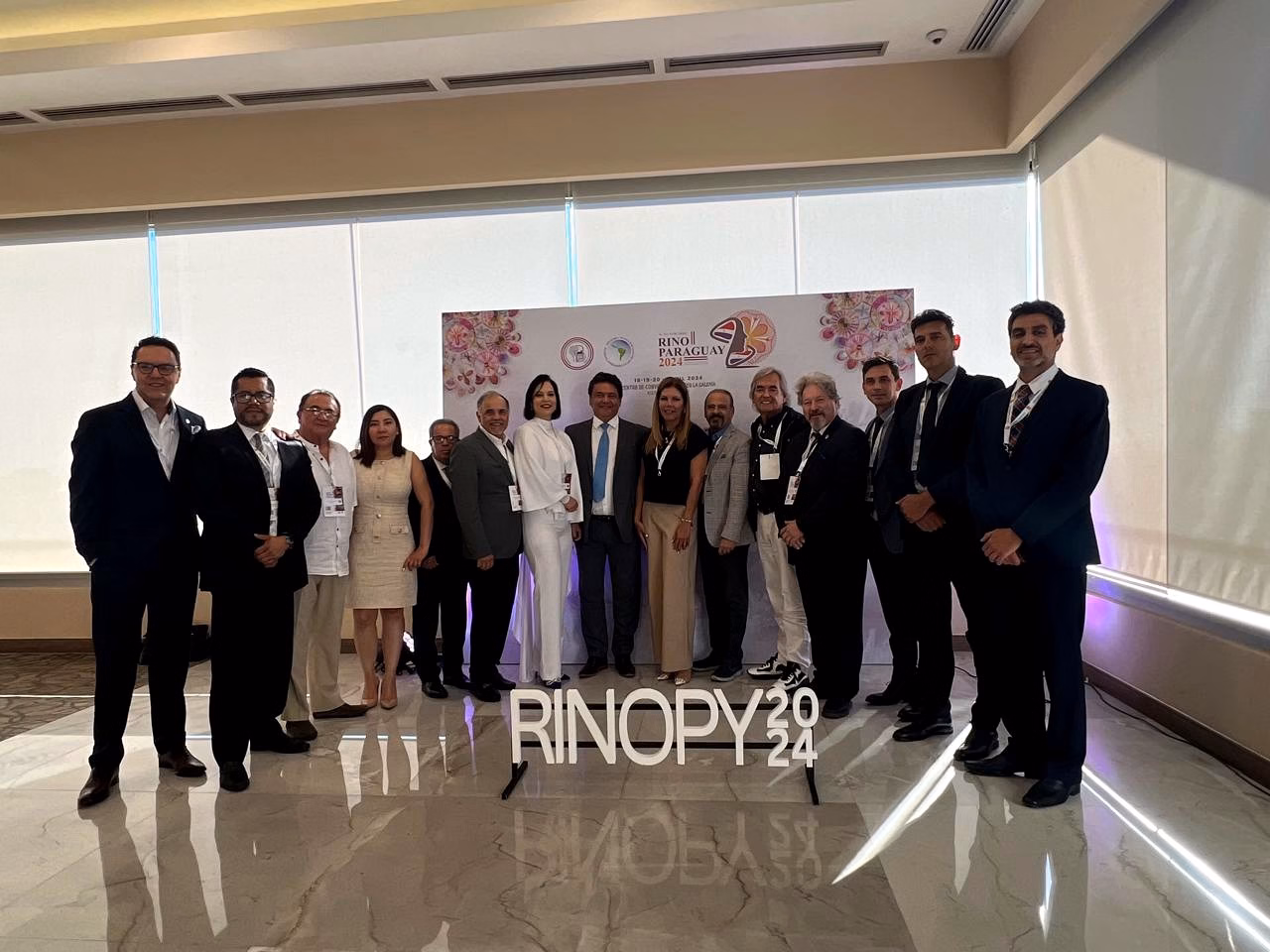 Participantes del XXI Congreso Latinoamericano de Cirugía Plástica Facial y Rinología, Asunción 2024
